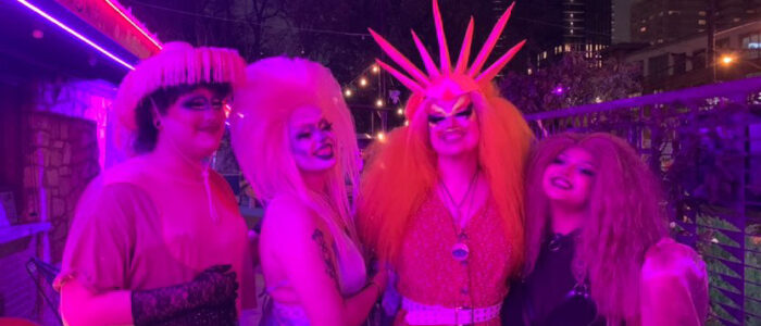 Drag Artists After Queerstock